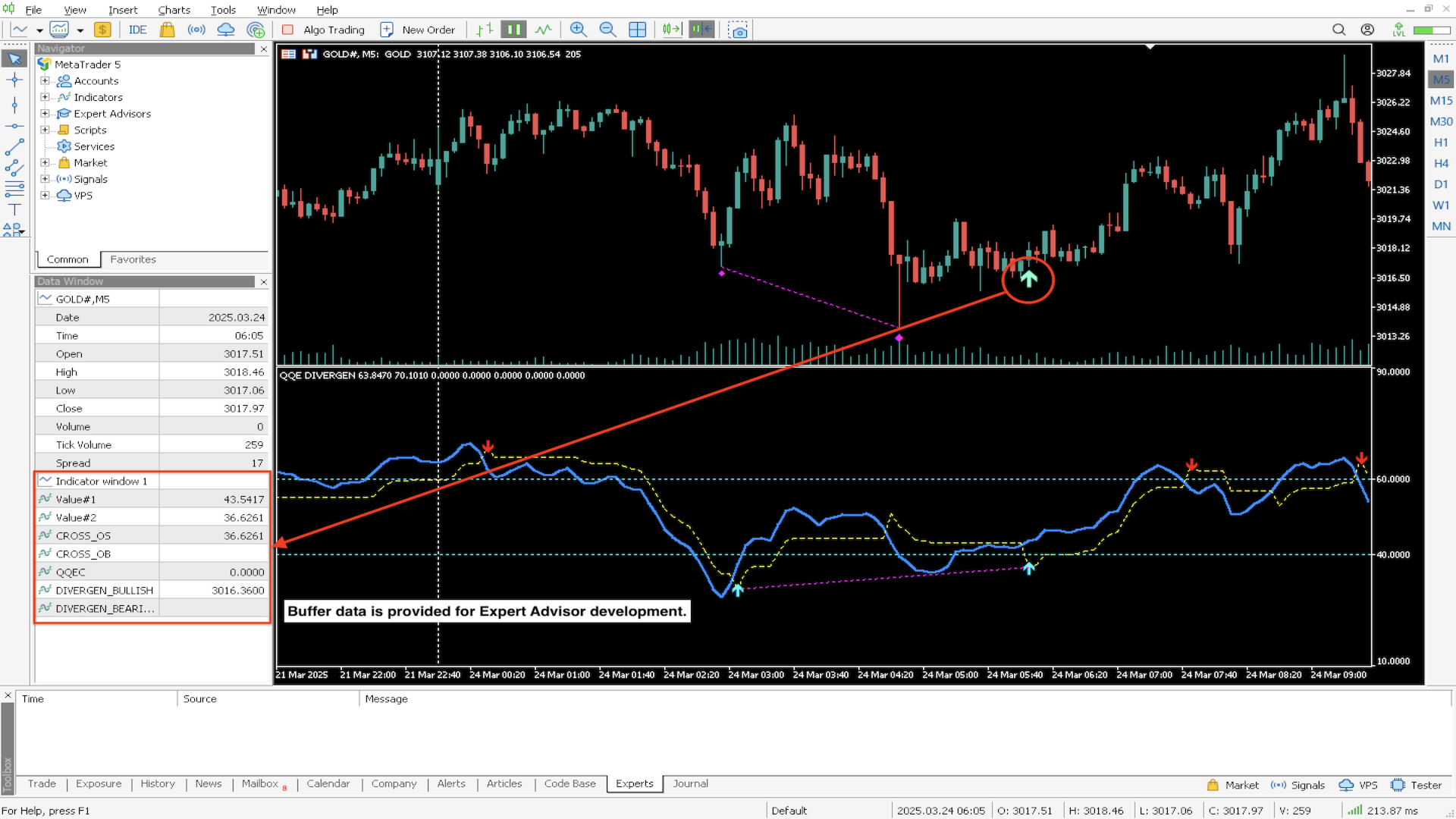 QQE Divergence screenshot