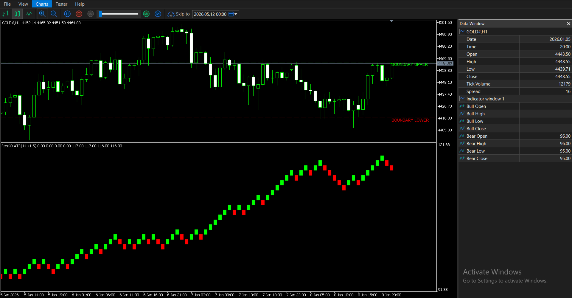 Renko Flow screenshot